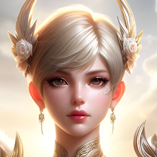 Angel portrait