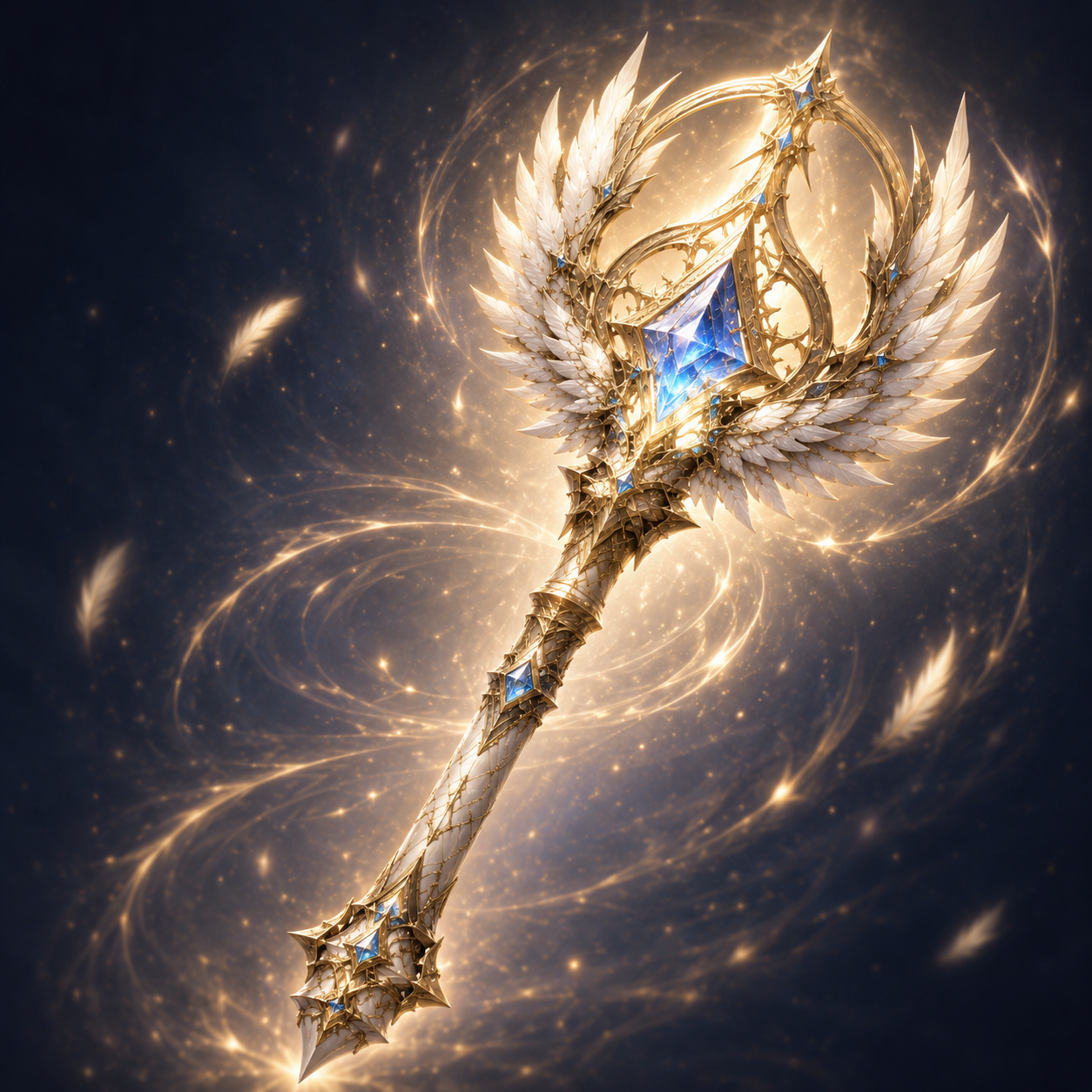 Oathbound Feather Staff