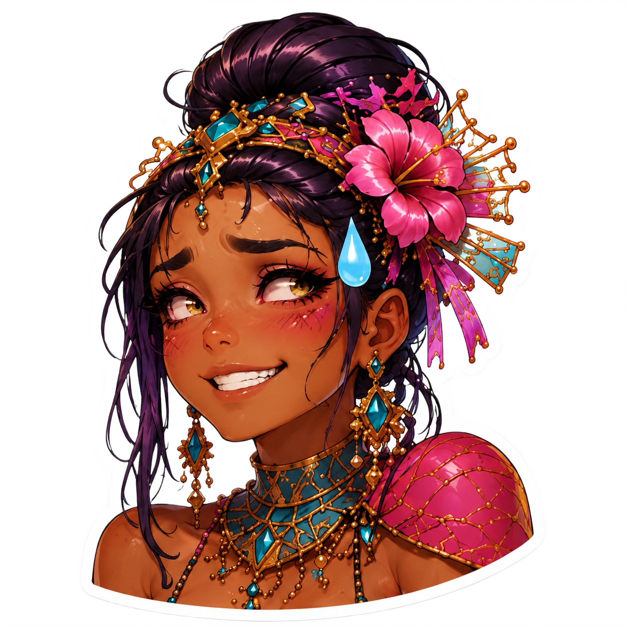 Menat Summer Oops sticker