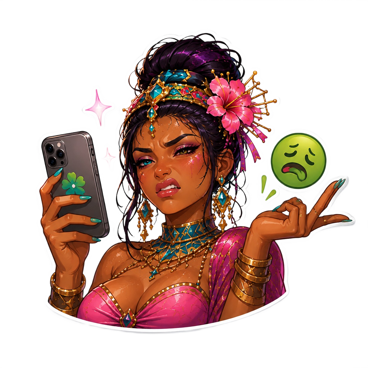 Menat Summer Social sticker