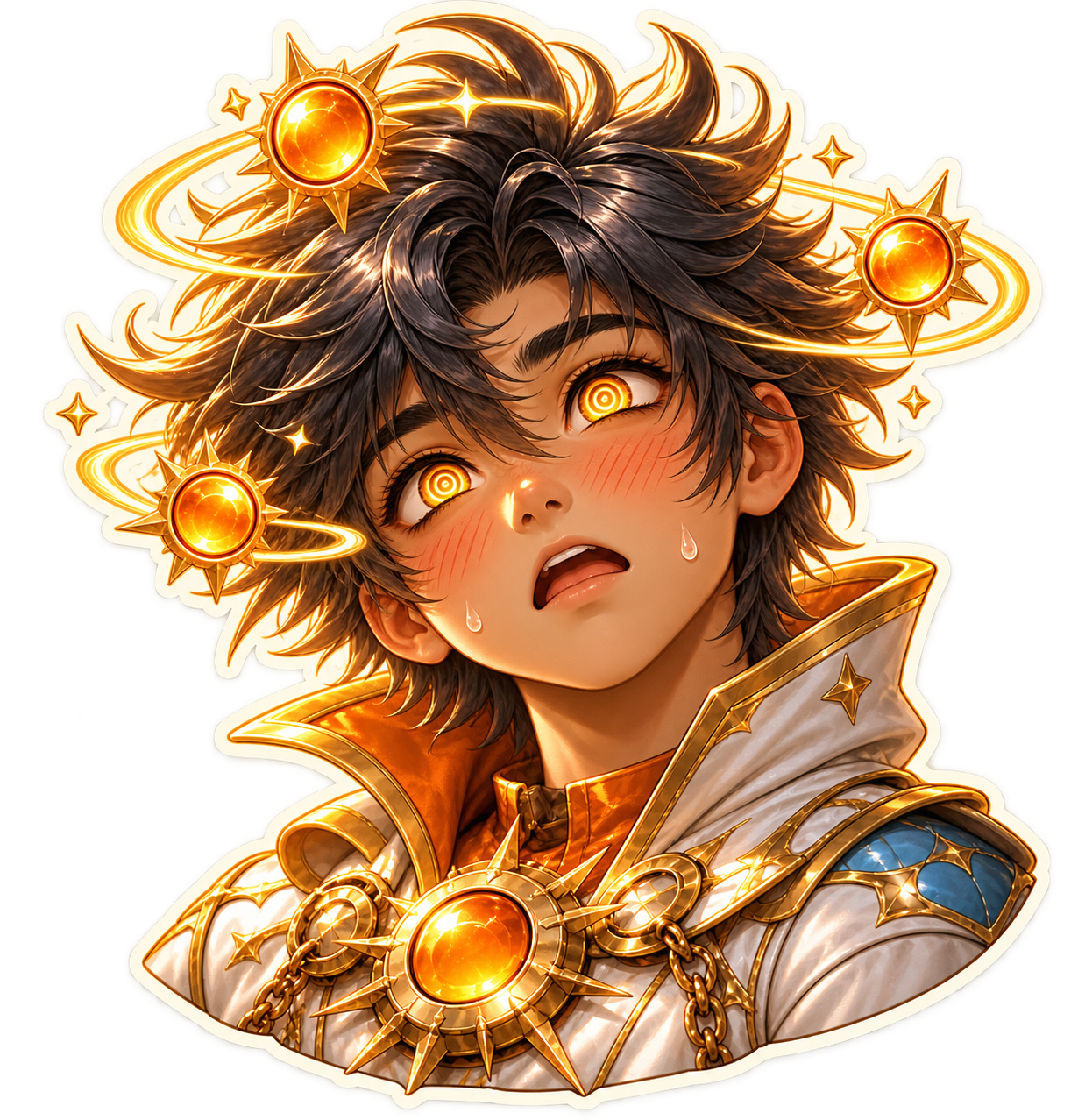 Solar Villager Sammy Dizzy sticker