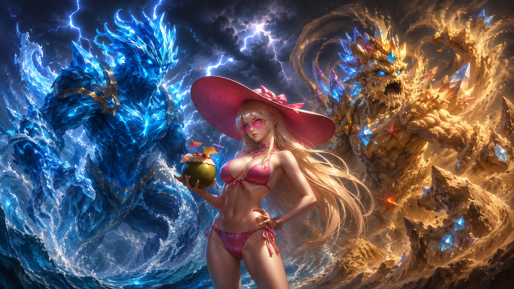 Tidal confrontation